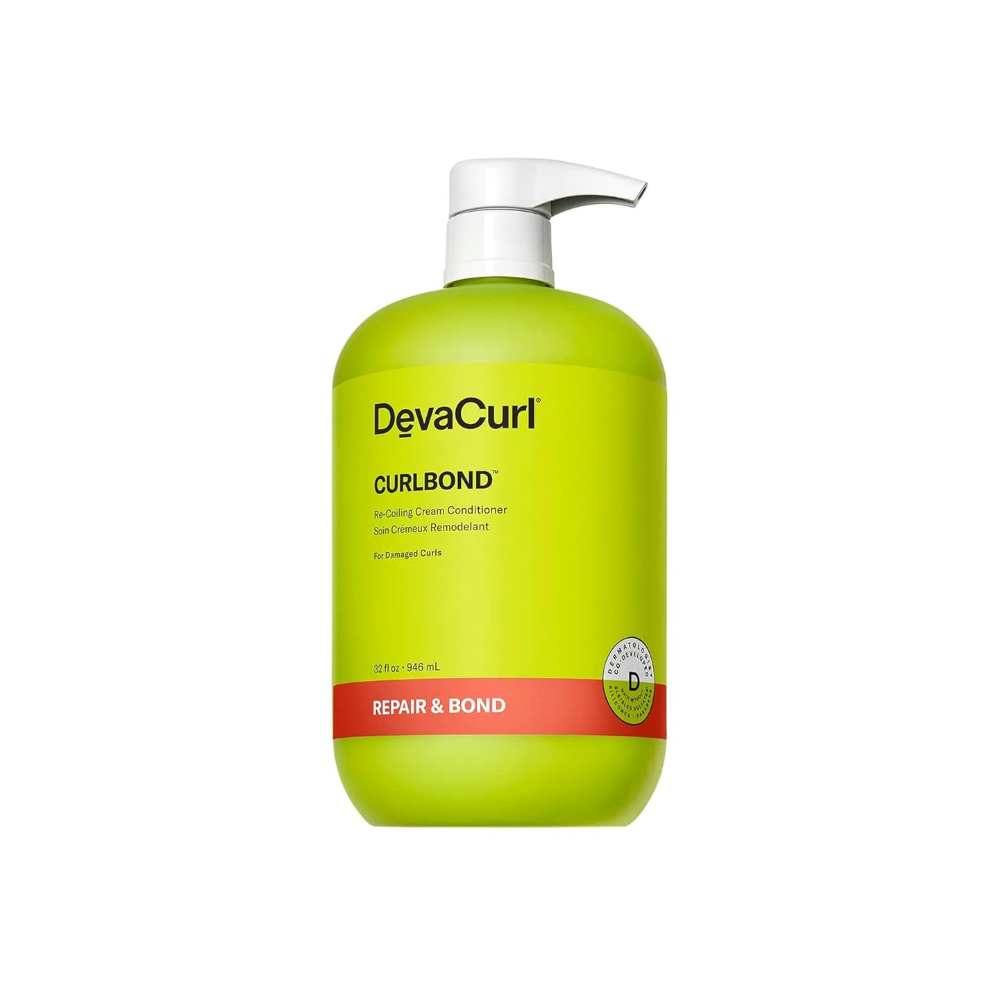 DevaCurl CurlBond Re-Coiling Cream Conditioner for Stronger Curls