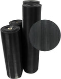 Fine Rib Corrugated Rubber Matting 1/8 in x 4 ft x 15 ft - Durable