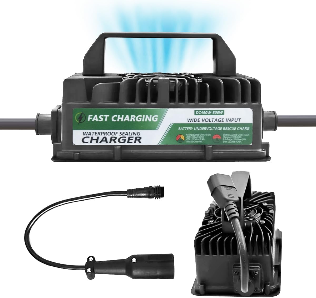 Fast Charge 48V Golf Cart Battery Charger - KLEMVA