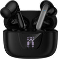 Wireless Earbuds Bluetooth 5.3 Headphones with LED Case - 60H Playback