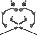 Front Steering & Suspension Kit Control Arm Ball Joint Tie Rod