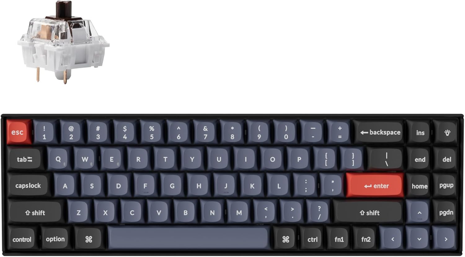 Keychron K14 Pro Wireless Custom Keyboard - Hot-swappable & Programmable