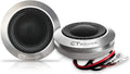 CT Sounds Meso 25mm 100 Watt Flush-Mount Silk-Dome Tweeters - Clear