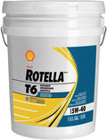 Shell Rotella T6 5W-40 Full Synthetic Diesel Engine Oil