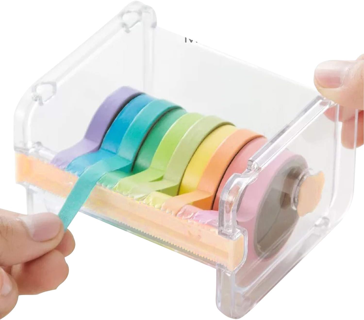 ZJchao Tape Dispenser: Easy Roll Organizer & Cutter