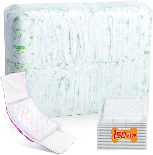150ct Super Absorbent Dog Diaper Liners - For Male/Female Dogs!