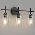 Industrial Bathroom Vanity Light Fixtures with Vintage Style