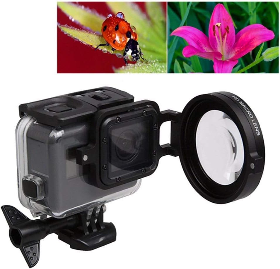 GoPro Hero 8 Black Waterproof Housing Case with Macro Lens Kit