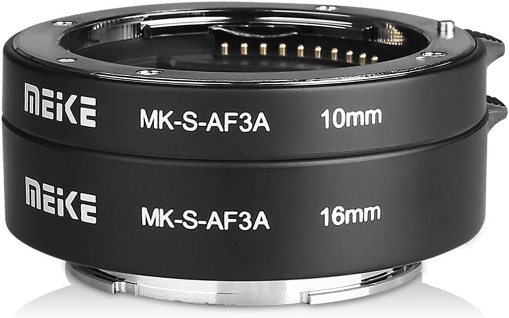 MEIKE MK-S-AF3A Macro Extension Tube for Sony E-Mount Cameras