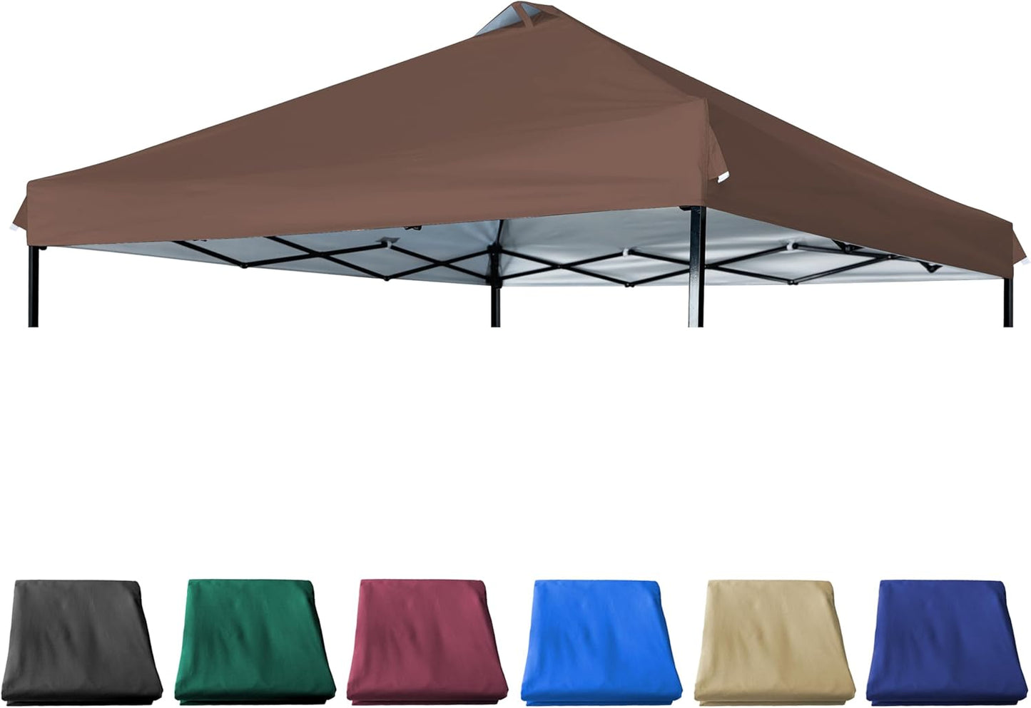 10x10 Canopy Replacement Top with Air Vent for Straight Leg Frames