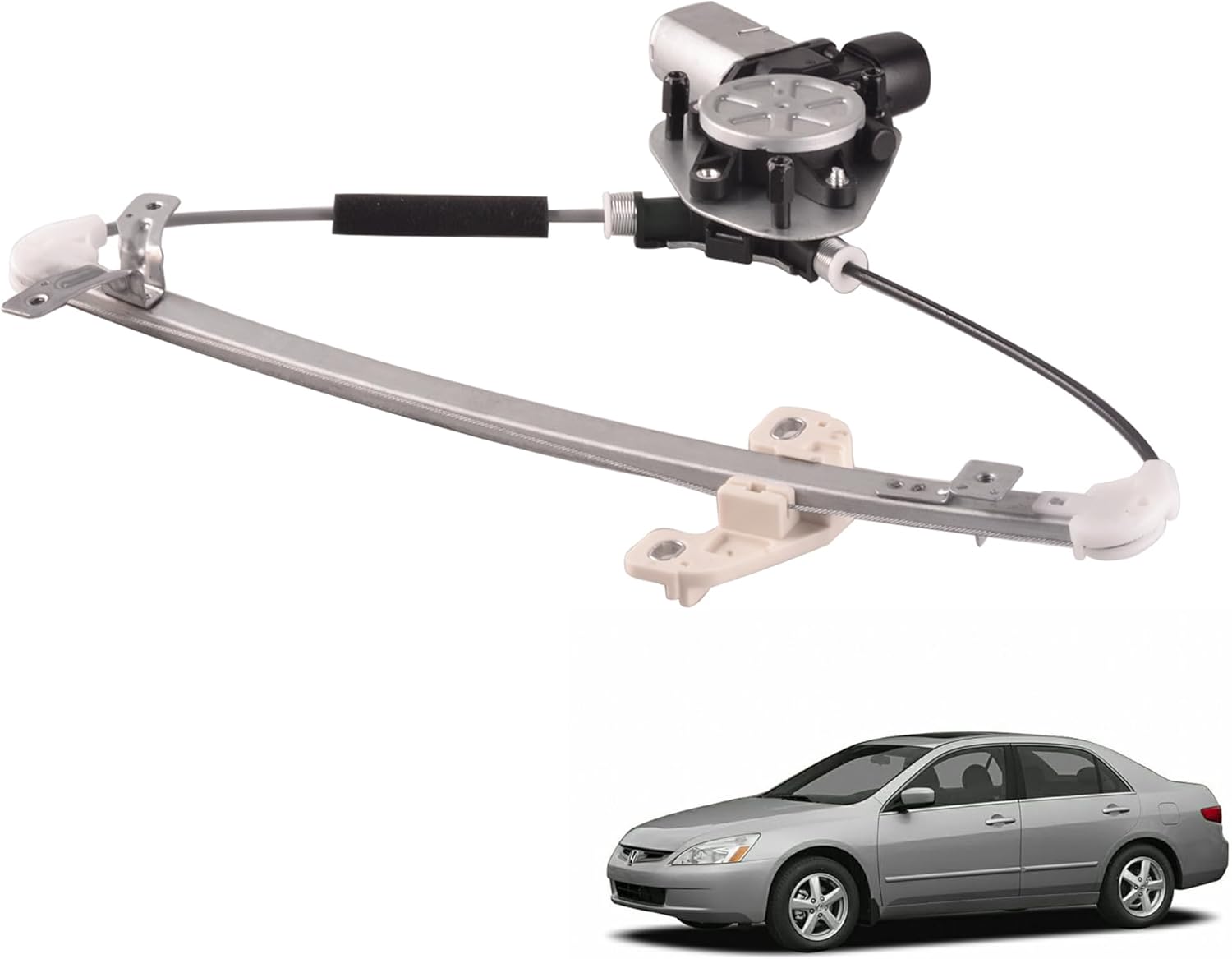 Rear Left Driver Side Power Window Regulator for Honda Accord