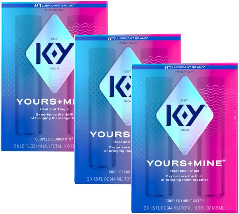 K-Y Yours+Mine Personal Lubricant for Couples - 3 Fl Oz