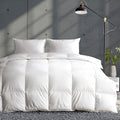 Lightweight Down Feather Fibers Comforter Oversized King - Cooling
