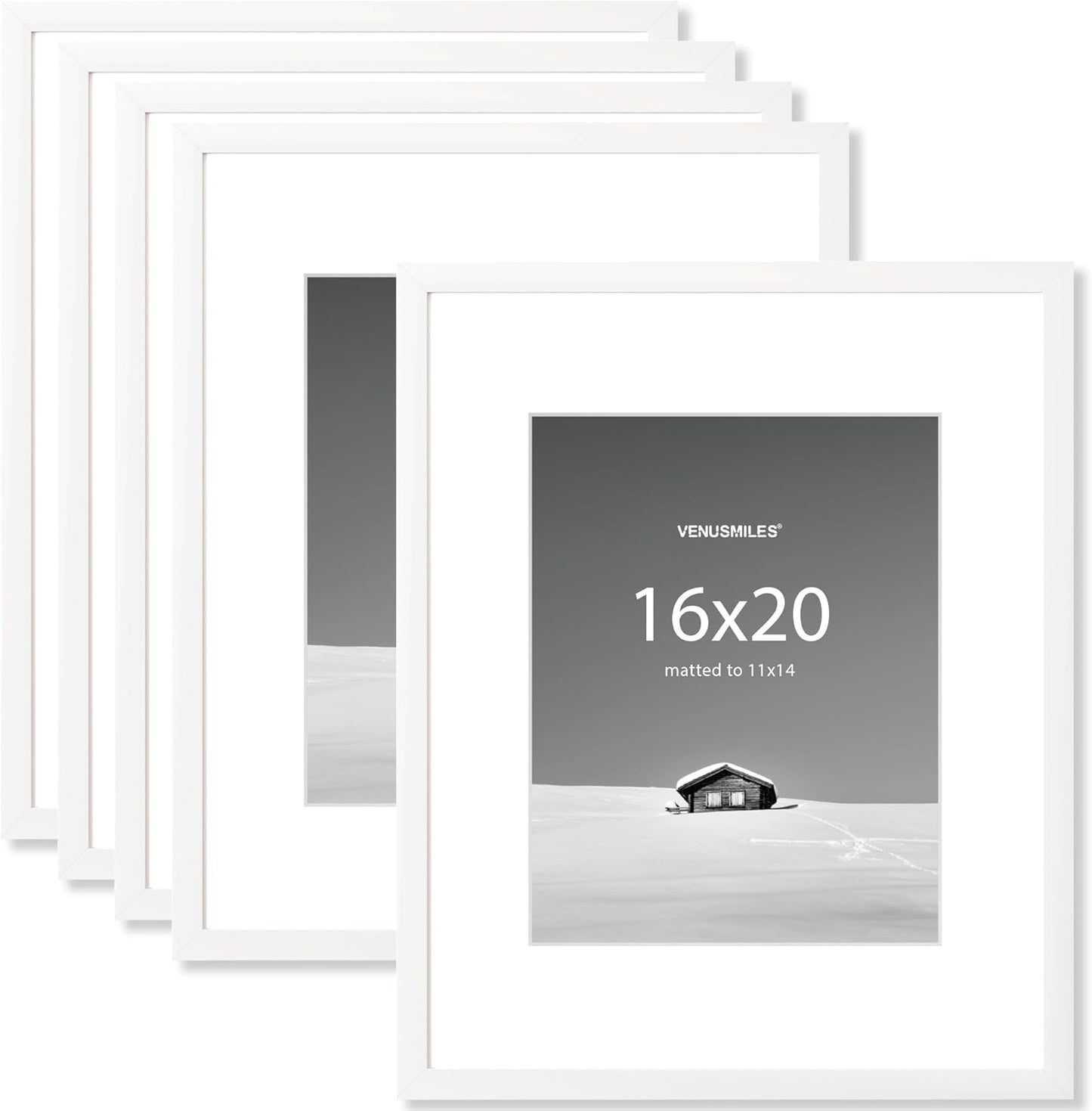16x20 Picture Frame Set - Versatile Wall Display for Photos