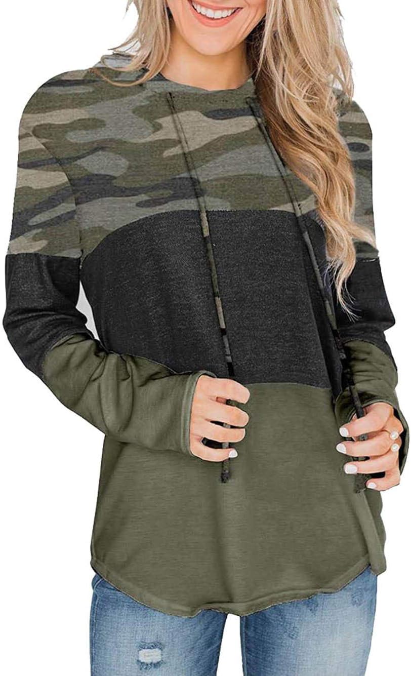 Barlver Women's Color Block Hoodie: Lightweight & Stylish