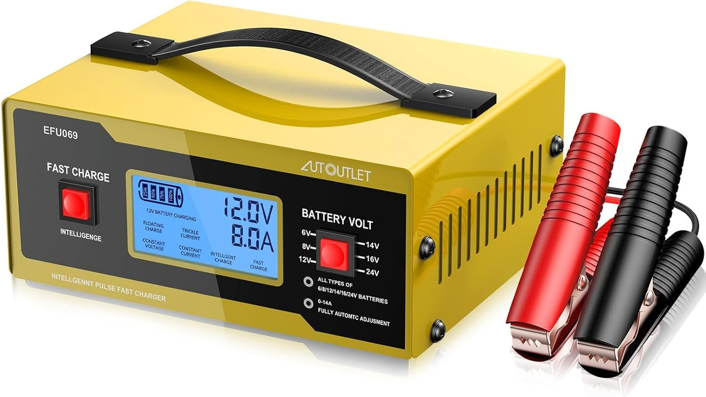 Automotive Smart Battery Charger 0-10A - Fully Automatic