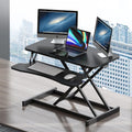 Instant Ergonomic Standing Desk Converter 32in - No Assembly