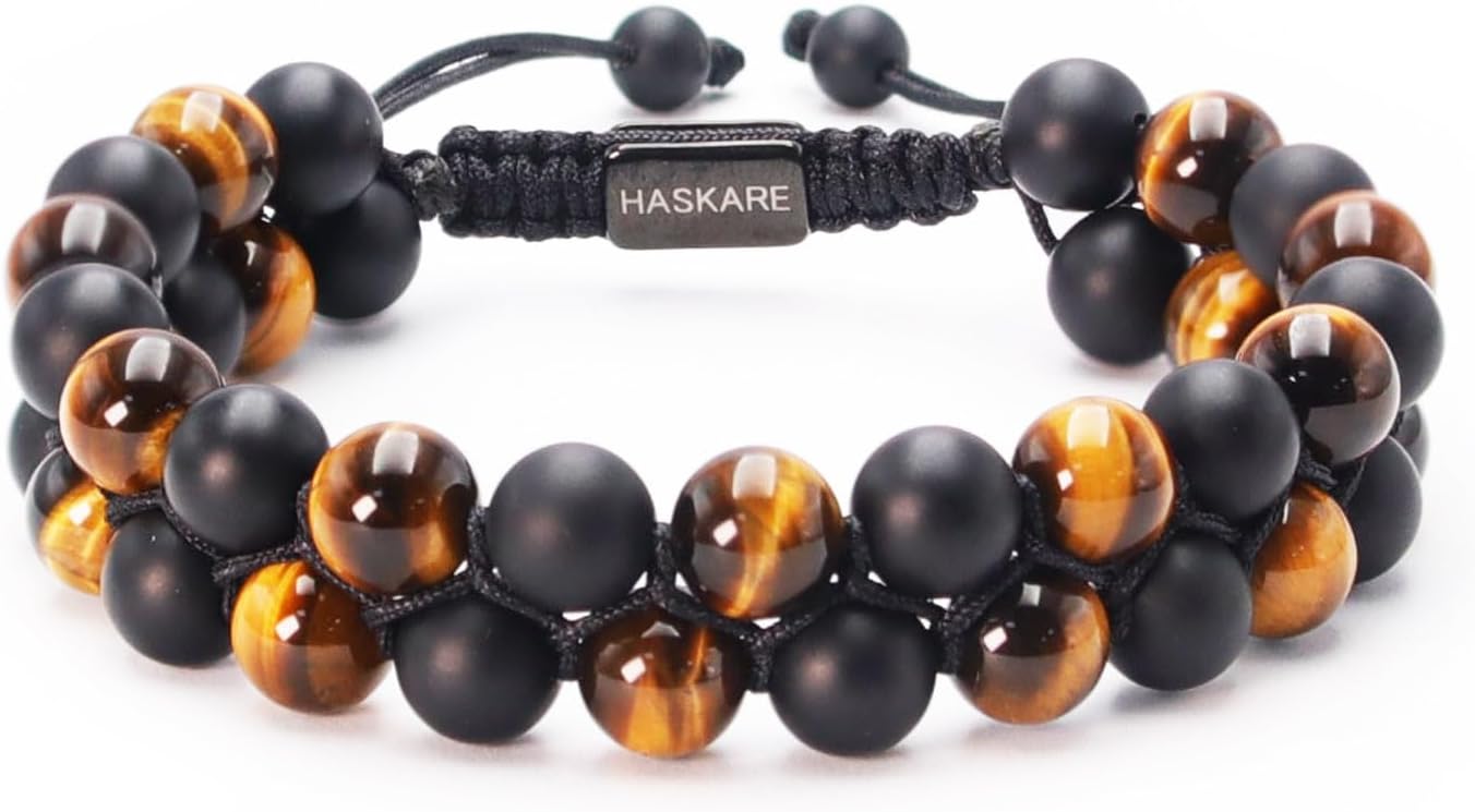Premium Tiger Eye Bracelet for Men - Energy Protection Gift