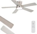 42 Inch Ceiling Fans with Lights and Remote - Quiet DC Low Profile