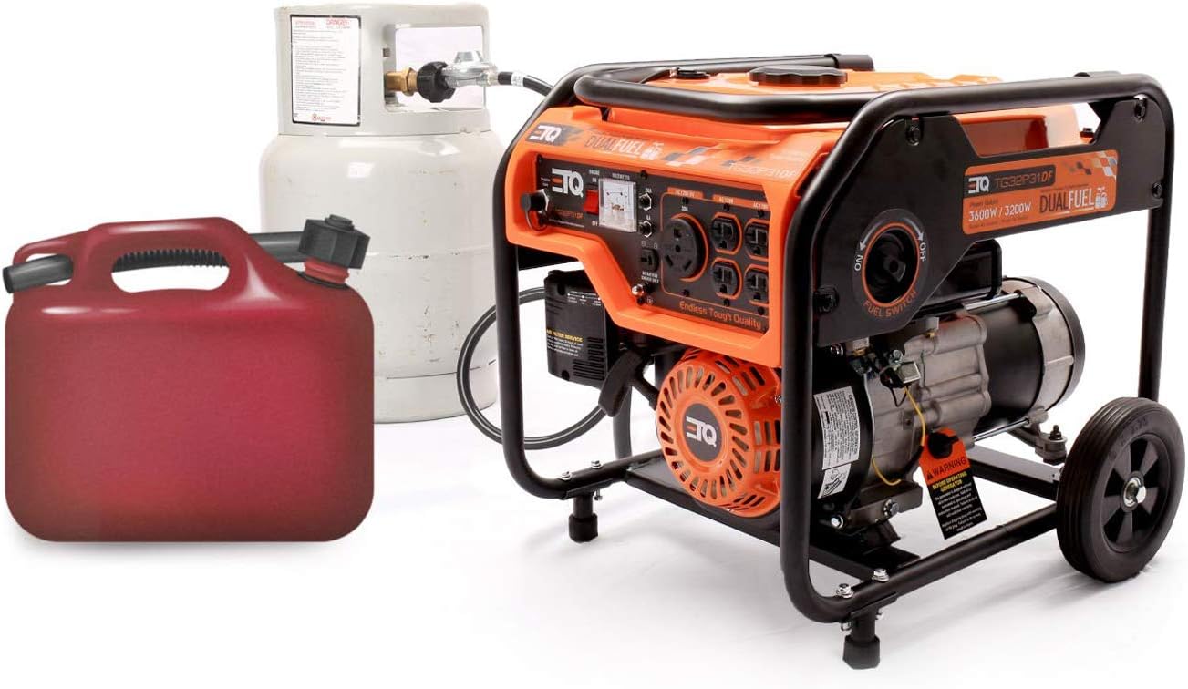 ETQ 3600W Portable Generator - Super Quiet Power