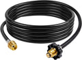 GASPRO 18-Foot Propane Hose Adapter - Use 5-100 lb Tank with 1 lb