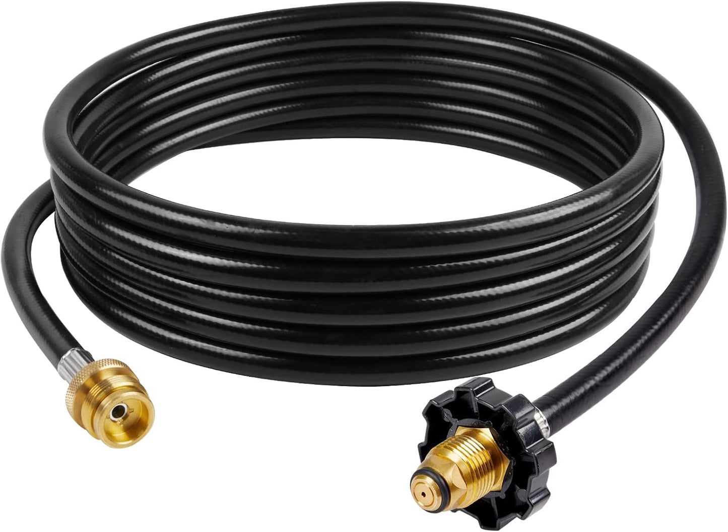 18-Foot Propane Hose Adapter by GASPRO - Connects to 5-100lb Tanks