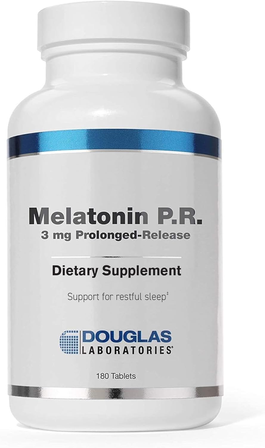 Melatonin Prolonged Release 3 mg Sleep Support Supplement