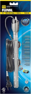 Fluval M 100-Watt Submersible Heater - Reliable, Compact Tank Heating