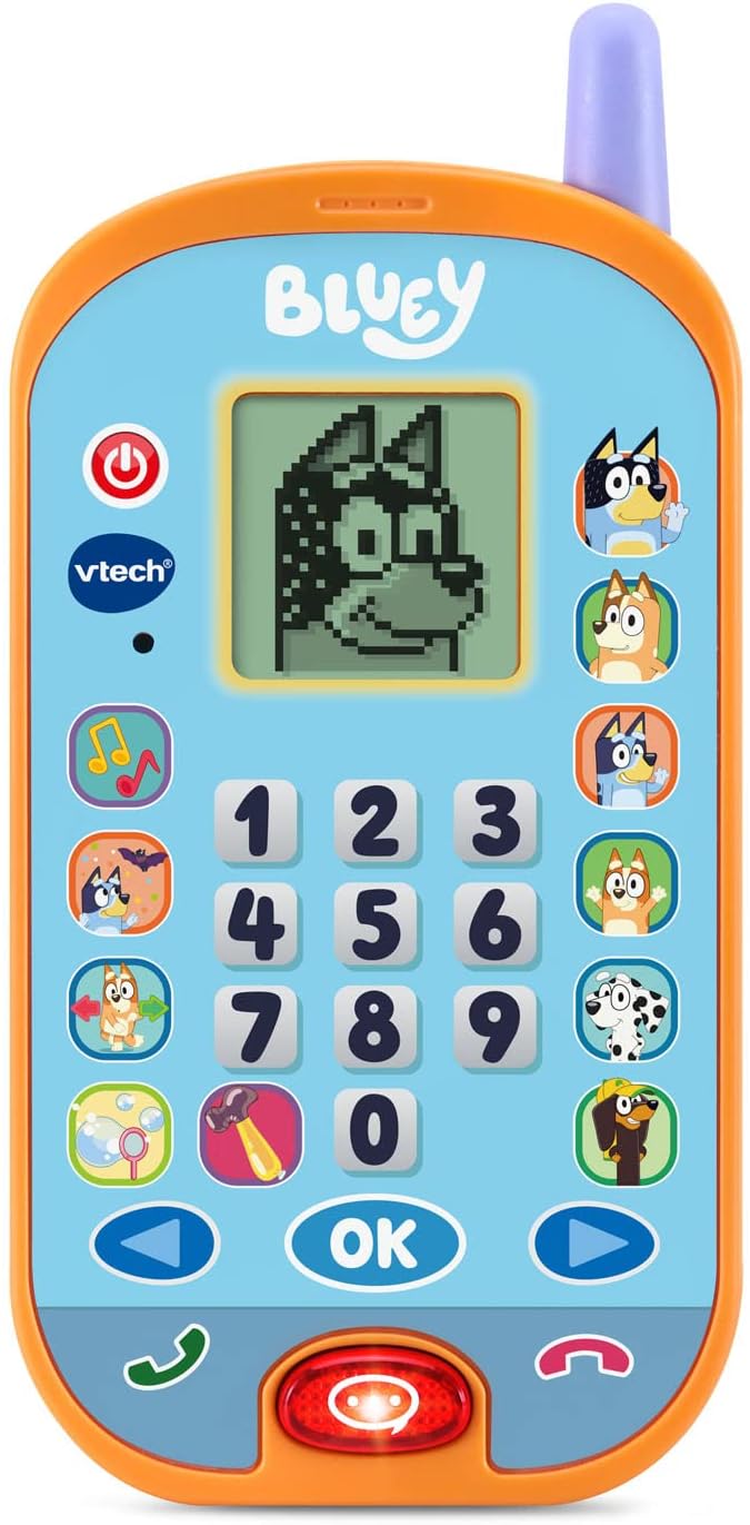 Interactive VTech Bluey Phone - Great for Pretend Play