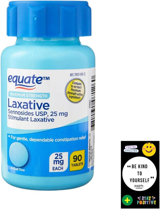 Relieve Constipation Fast with Equate Laxative - Gift of Maker