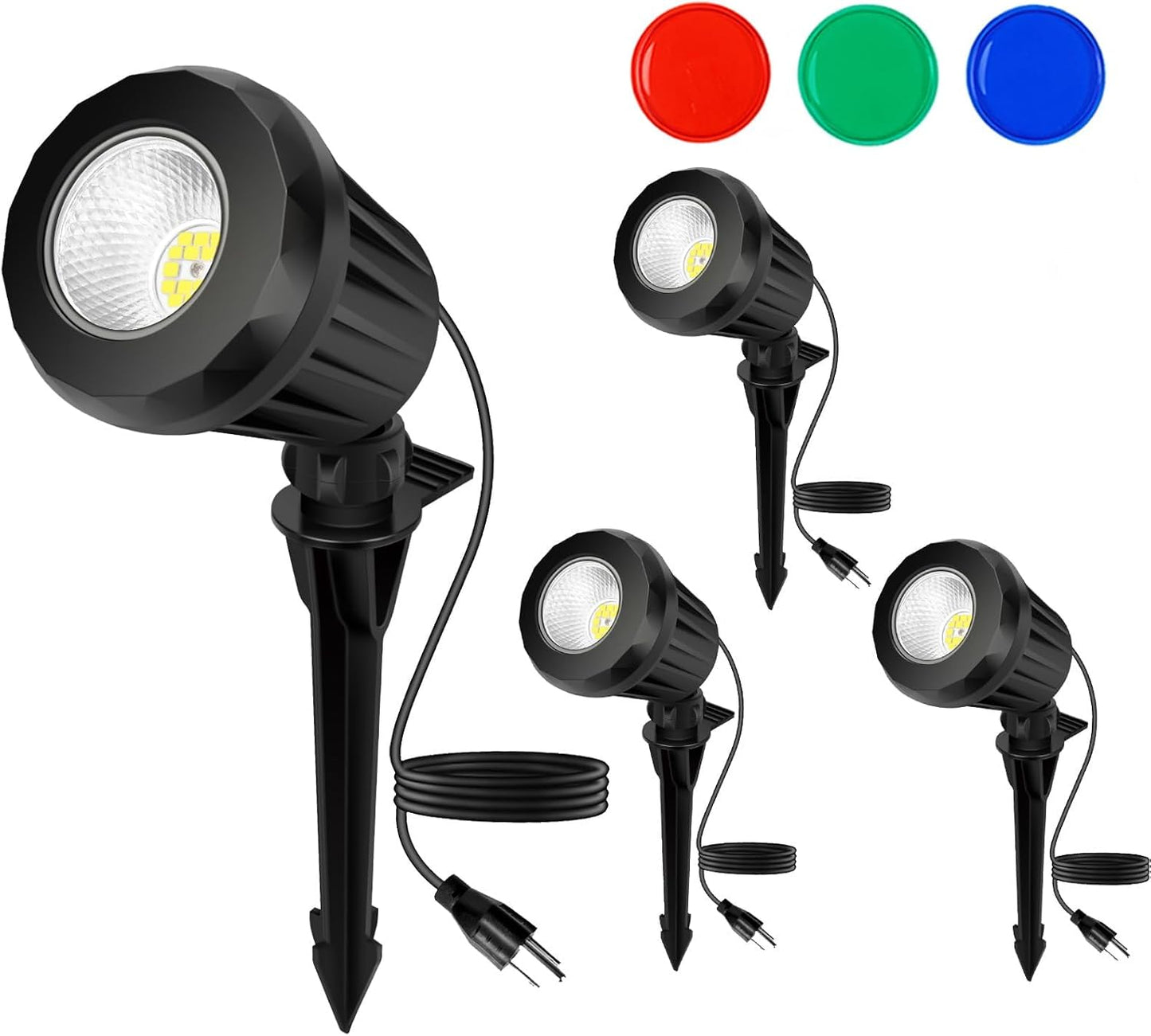 Transform Your Yard with 2700K Warm White LED Spotlights