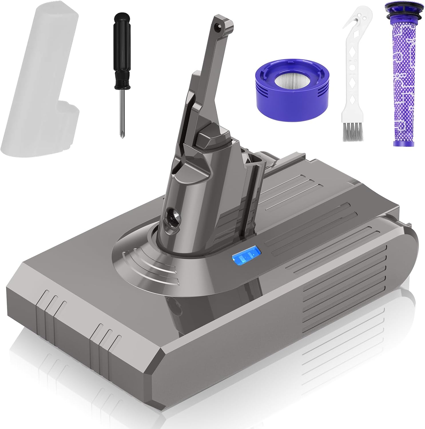 Dyson V8 6.0Ah Battery Upgrade Kit