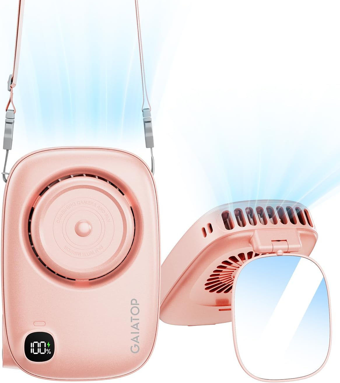 Gaiatop Mini Neck Fan - Portable Personal Cooling