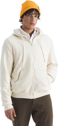 Mens Evolution Simple Dome Full Zip Hoodie - Soft Cotton Blend