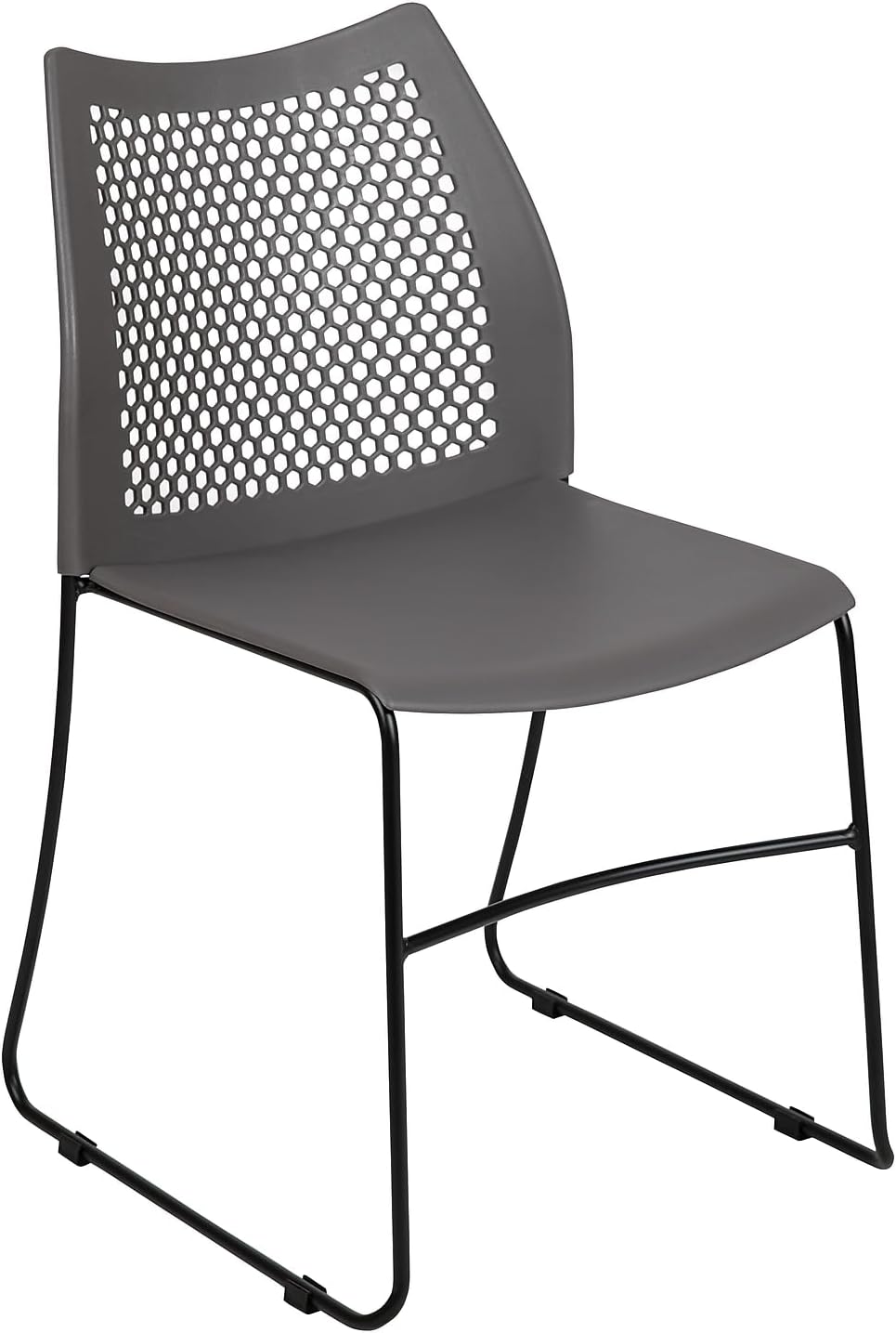 HERCULES Series Stack Chair with Air-Vent Back and Sled Base