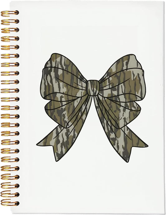 Duck Hunting Gift: Camo Bow Journal