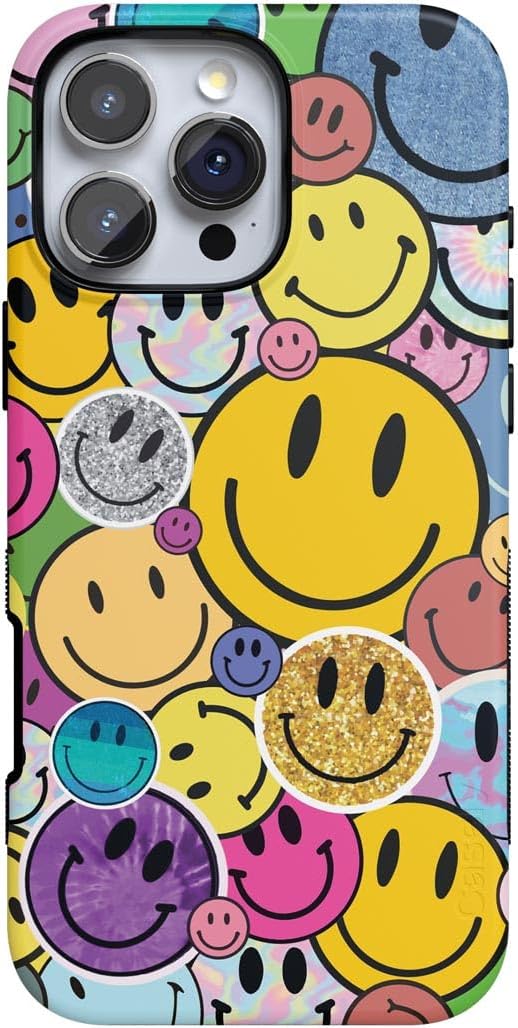Casely iPhone 16 Pro Case - Bold Protection with Smiley Design