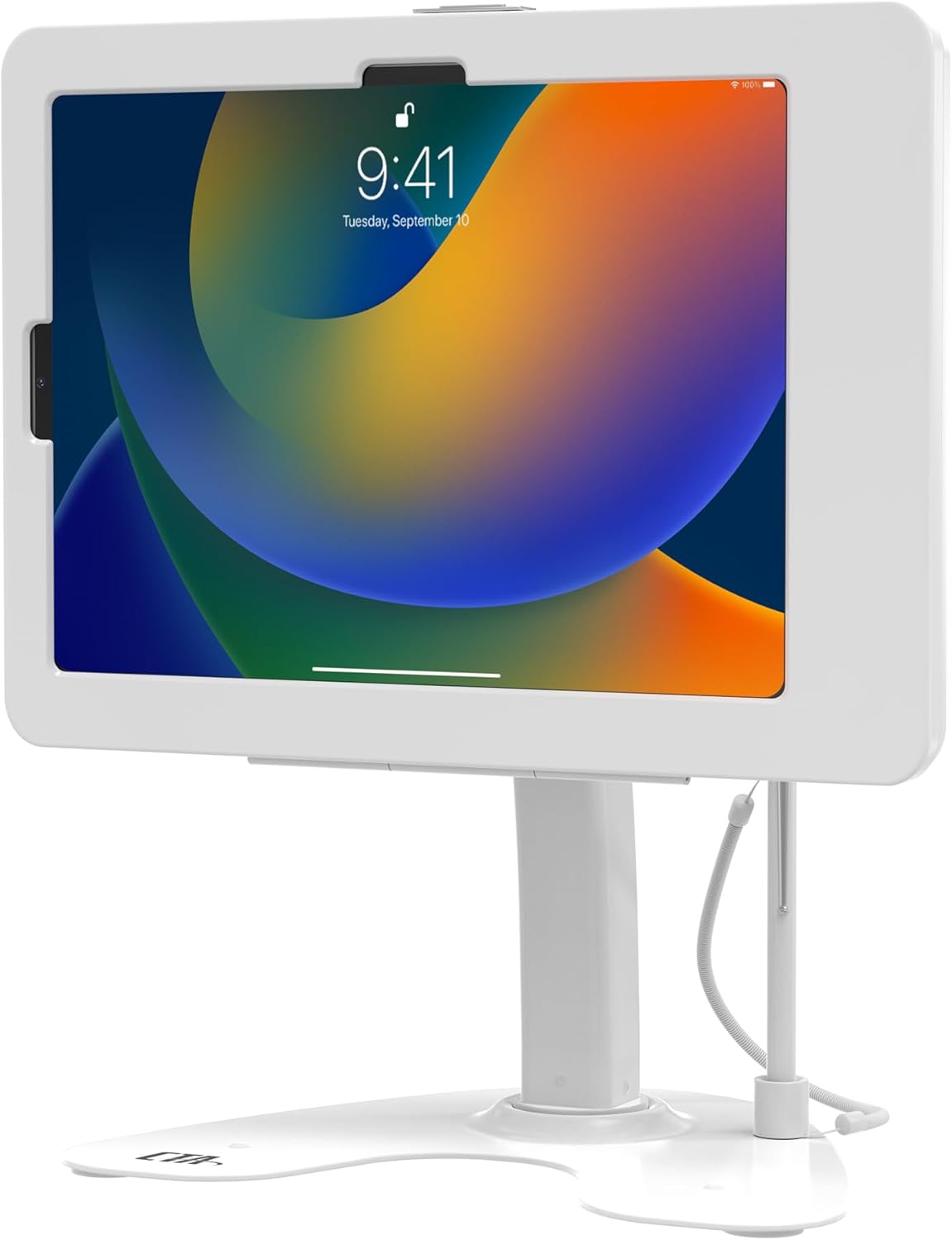 Dual Kiosk Stand with Locking Case for iPad 11th Gen and More