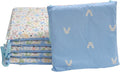 Toddler Bedding Set Cotton Crash Barrier for Boys Girls Blue Pink