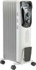 Basics Oil Heater - 3 Heat Settings, Over-Heat Protection
