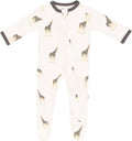 KYTE BABY Zipper Closure Footies Unisex 0-24 Months - Soft Bamboo