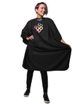 FRAMAR Professional Hair Cutting Cape - Rubberized Collar Comfort
