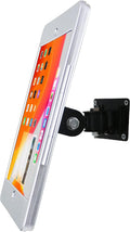 On Wall Mount Metal Bracket for iPad 10.2 in - Anti Theft, Rotate