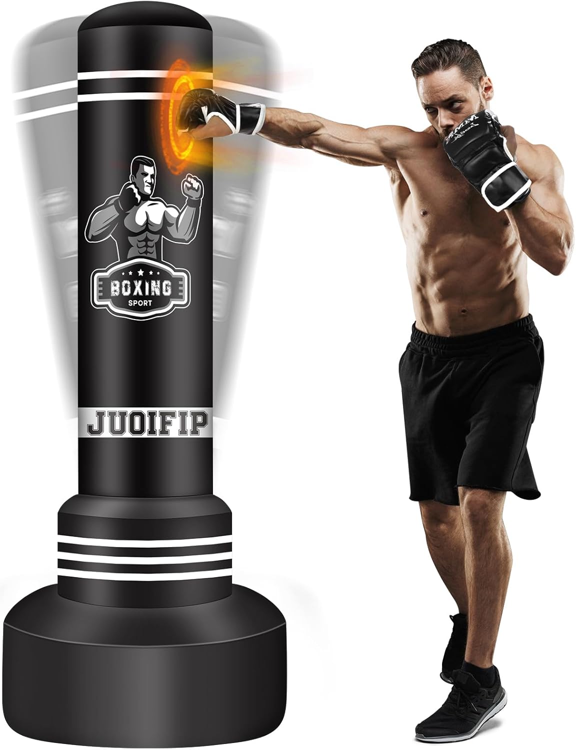 Standing Punching Bag for Adults - 70in Heavy Boxing Bag