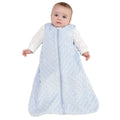 HALO Sleepsack Wearable Blanket Velboa TOG 1.5 Blue Plush Dots - Cozy