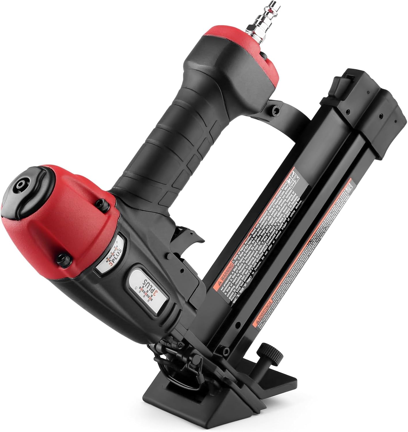 4-in-1 Pneumatic 18 Gauge Flooring Stapler/Nailer for Professionals
