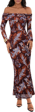 Chic Floral Maxi Dress for Women Perfect for Formal Gatherings