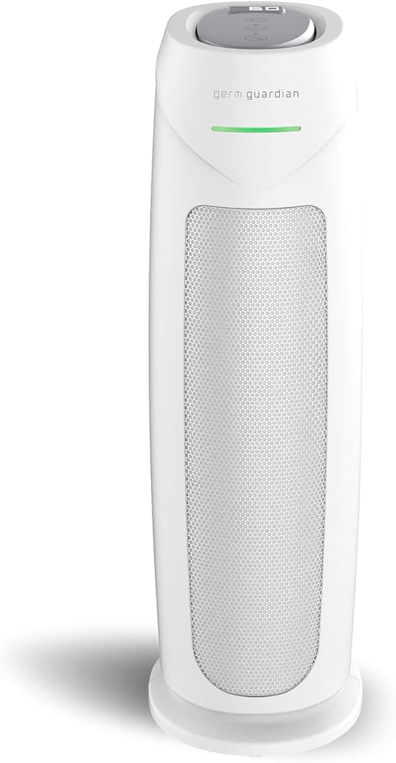 GermGuardian Air Purifier for Large Rooms with HEPA Filter