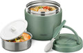 Soup Thermo 32OZ Wide Mouth Green - Insulated Hot Food Jar