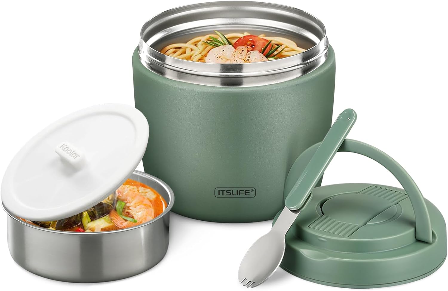 Soup Thermo for Hot Food Adults 32OZ Leakproof Bento Box